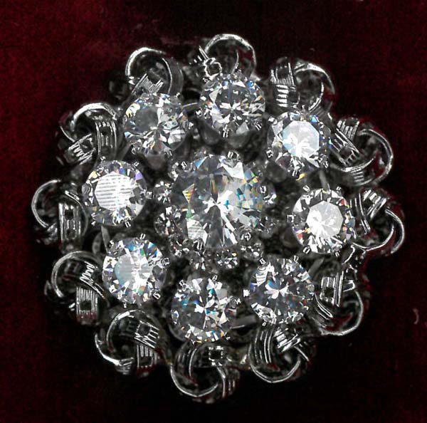 MAGNETIC BROOCH - NICKEL